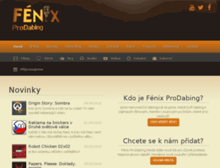 dilna.fenixprodabing.cz screenshot