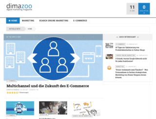 dimazoo.com screenshot