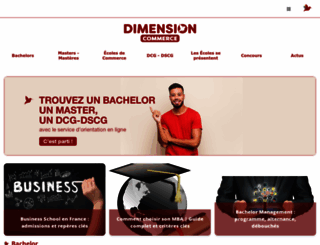 dimension-commerce.com screenshot