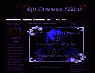 dimensionaddicts.com screenshot