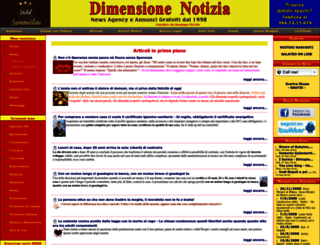 dimensionenotizia.com screenshot