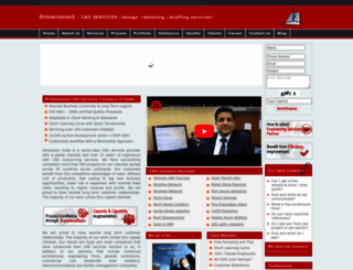 dimensionicad.com screenshot