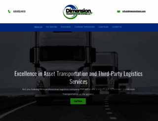 dimensiontrans.com screenshot