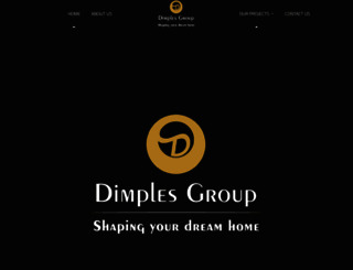dimplesgroup.com screenshot