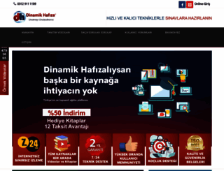 dinamikhafiza.com.tr screenshot