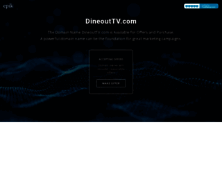 dineouttv.com screenshot