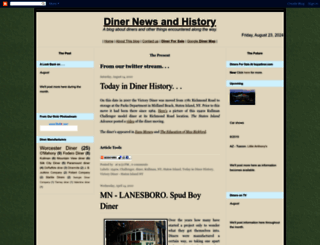 dinerhistory.blogspot.com screenshot