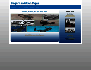 dingeraviation.net screenshot