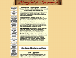 dinglesgames.com screenshot