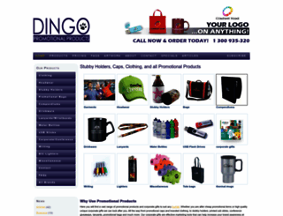 dingopromotions.com.au screenshot