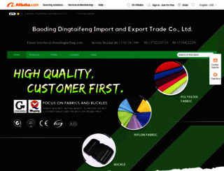 dingtaifeng.en.alibaba.com screenshot