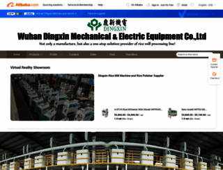 dingxinme.en.alibaba.com screenshot