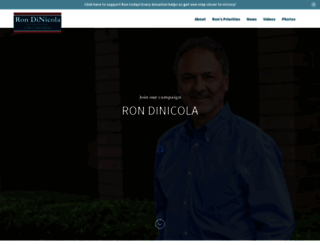 dinicolaforcongress.com screenshot