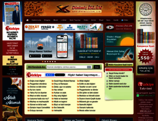 dinimizislam.com screenshot