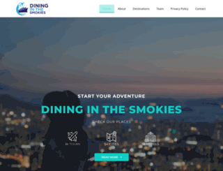 dininginthesmokies.com screenshot