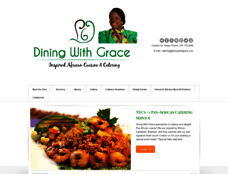 diningwithgrace.com screenshot