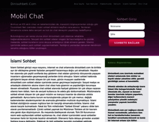 dinisohbeti.com screenshot
