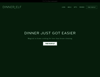 dinnerelf.org screenshot