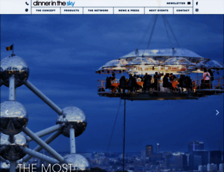 dinnerinthesky.com screenshot