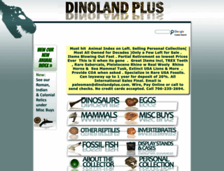 dinolandplus.com screenshot