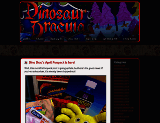 dinosaurdracula.com screenshot