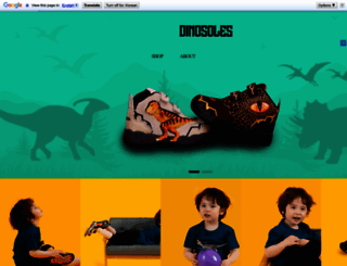 dinosoles.com screenshot