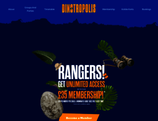 dinotropolis.co.uk screenshot