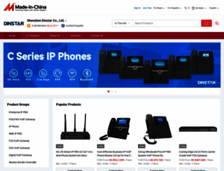 dinstar.en.made-in-china.com screenshot