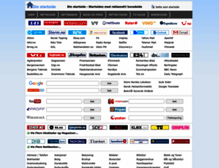dinstartside.no screenshot