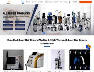 diode-laserhairremovalmachine.com screenshot