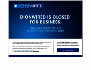 dionwired.co.za screenshot