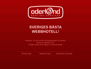 dionysos.oderland.com screenshot