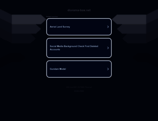 diorama-box.net screenshot