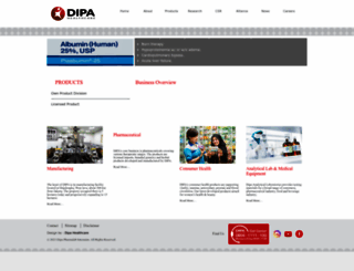 dipa.co.id screenshot