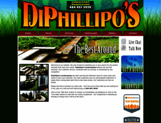 diphilliposlandscaping.com screenshot