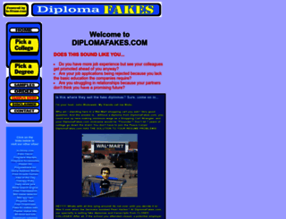 diplomafakes.com screenshot