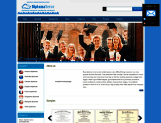 diplomaserve.com screenshot