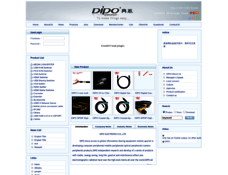 dipo-electron.com screenshot