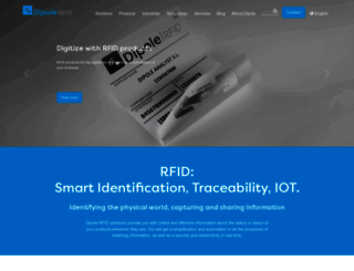 dipolerfid.com screenshot