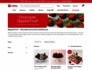 dippedfruit.com screenshot