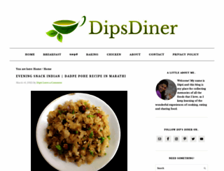 dipsdiner.com screenshot