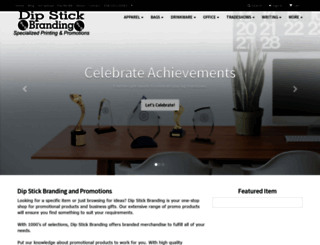 dipstickbranding.com screenshot