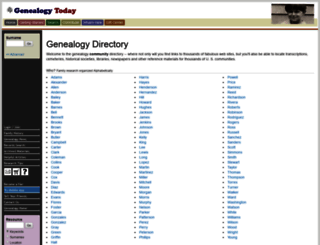 dir.genealogytoday.com screenshot