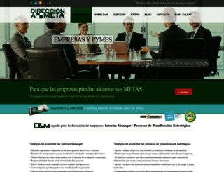 direccionameta.com screenshot