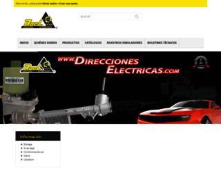 direccioneshidraulicas.com screenshot