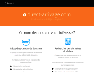 direct-arrivage.com screenshot