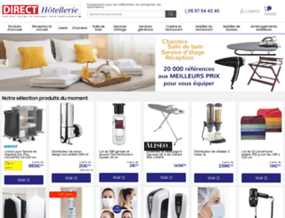 direct-hotellerie.com screenshot