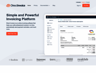 direct-invoice.com screenshot