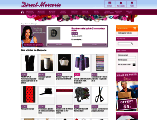 direct-mercerie.com screenshot