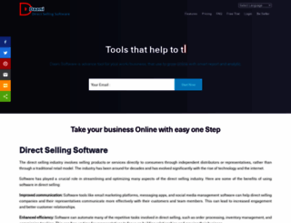 direct-selling-software.com screenshot